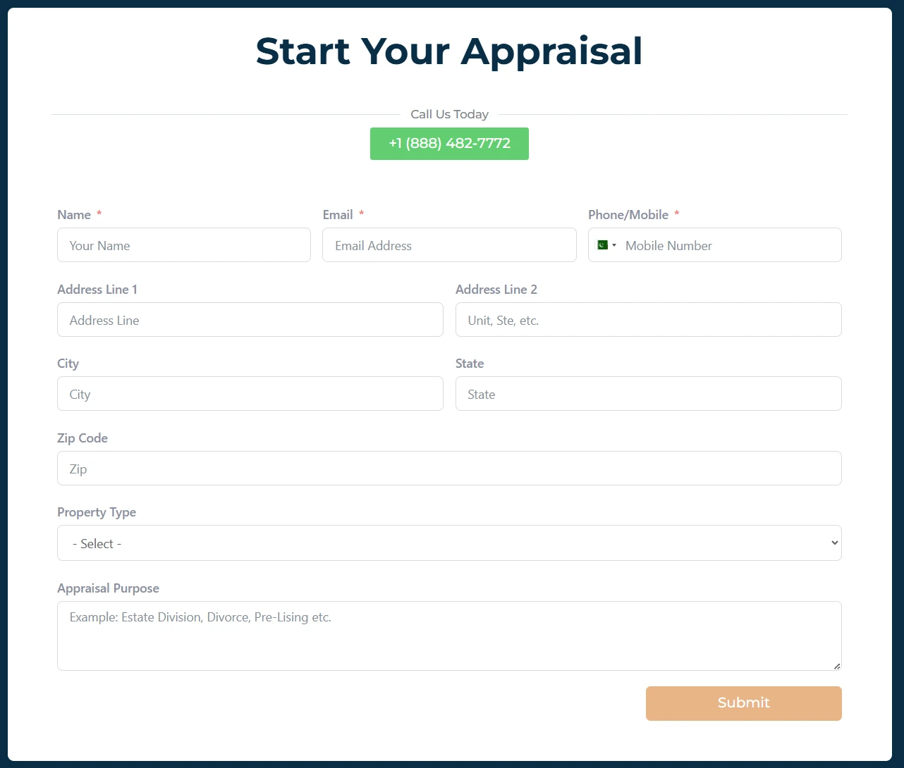 Real-Estate-Appraisal-Price-Request