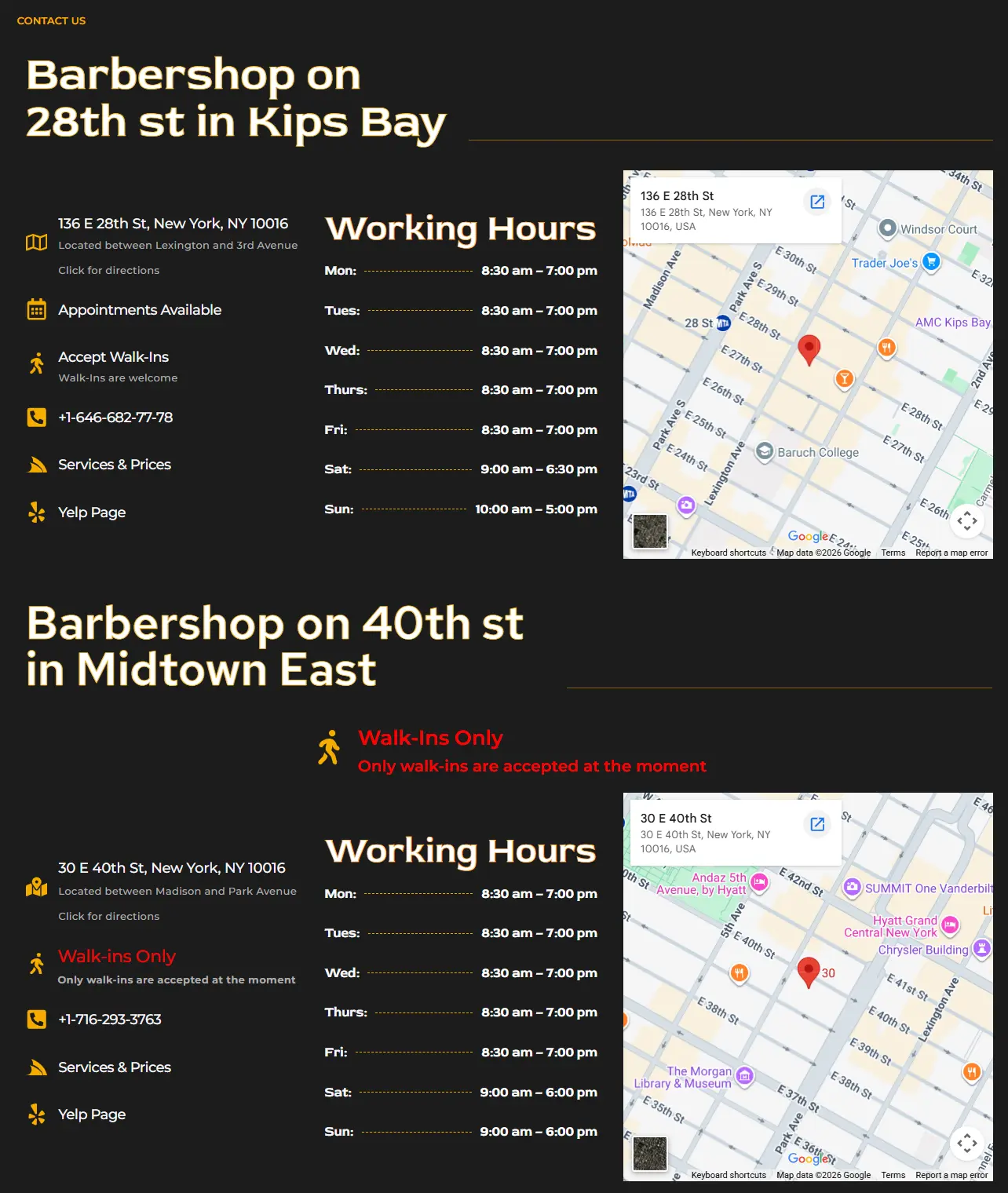 two location